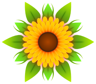 318x277 Sunflower Clipart Free Download Clip Art