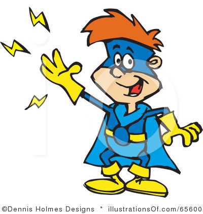 400x420 Superhero Clipart