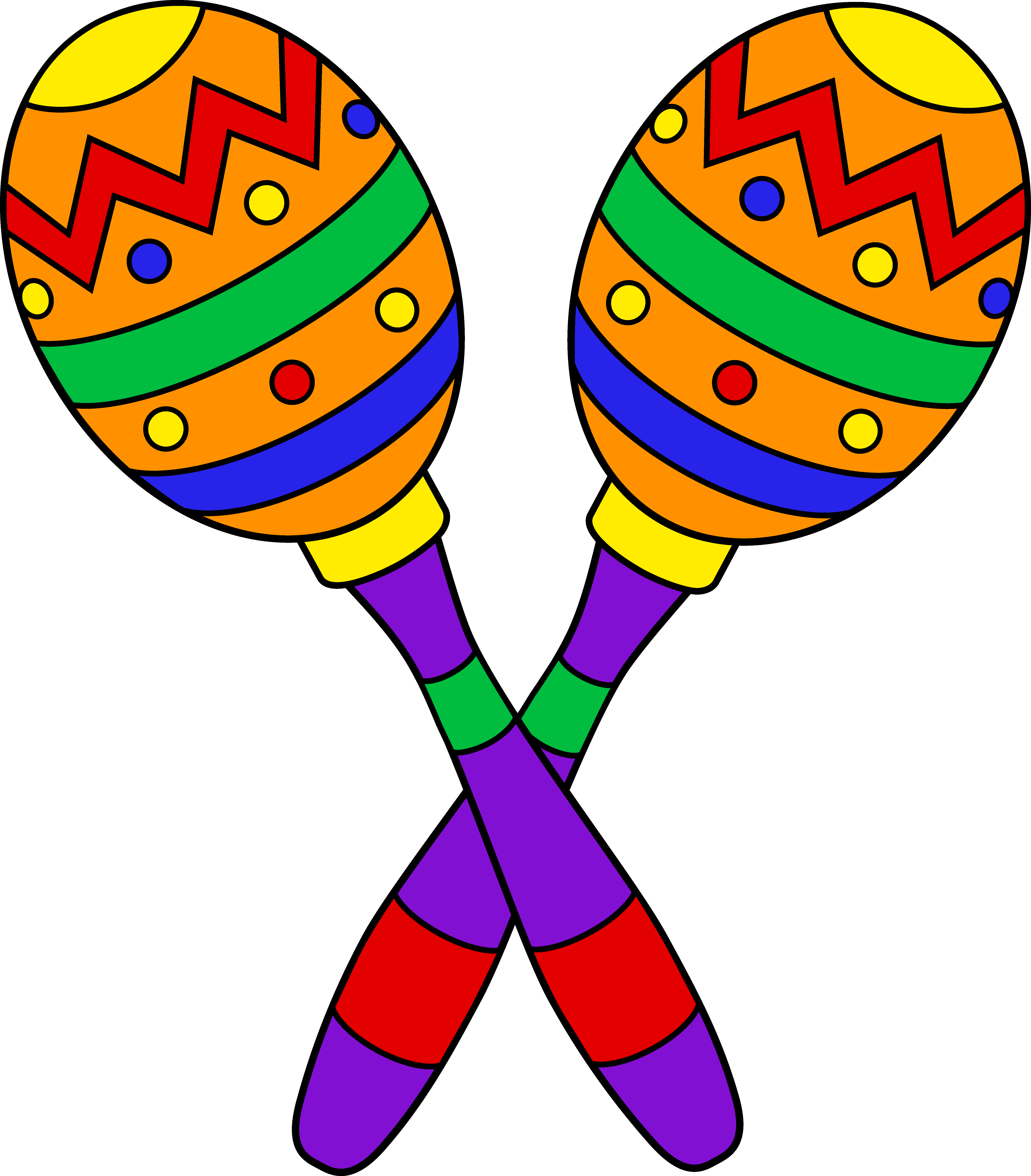 5910x6738 Taco Clipart Fiesta