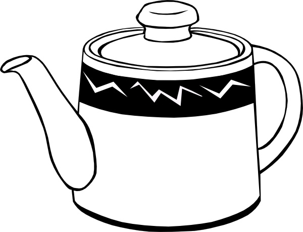600x459 Tea Pot Clip Art Free Vector In Open Office Drawing Svg ( Svg