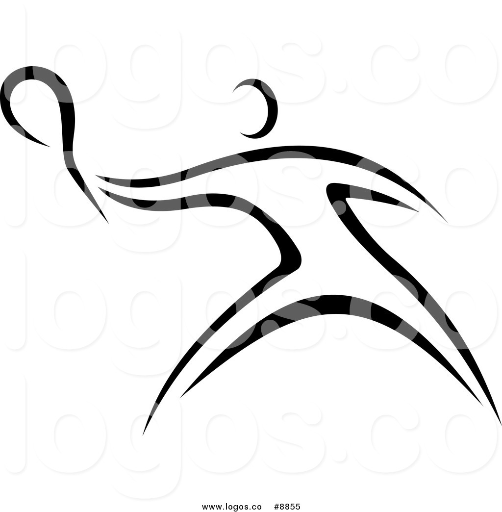 1024x1044 Royalty Free Tennis Player Stock Logo Designs