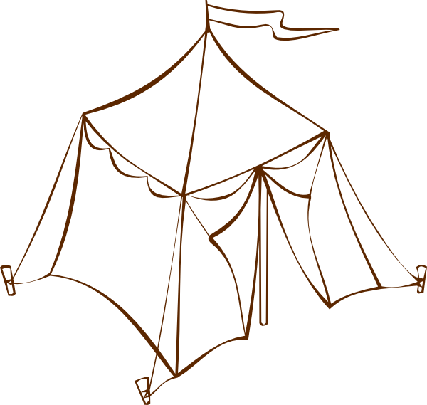 600x569 Tent Clip Art Free Vector 4vector