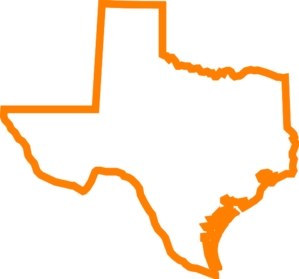 299x279 Texas Orange Clip Art