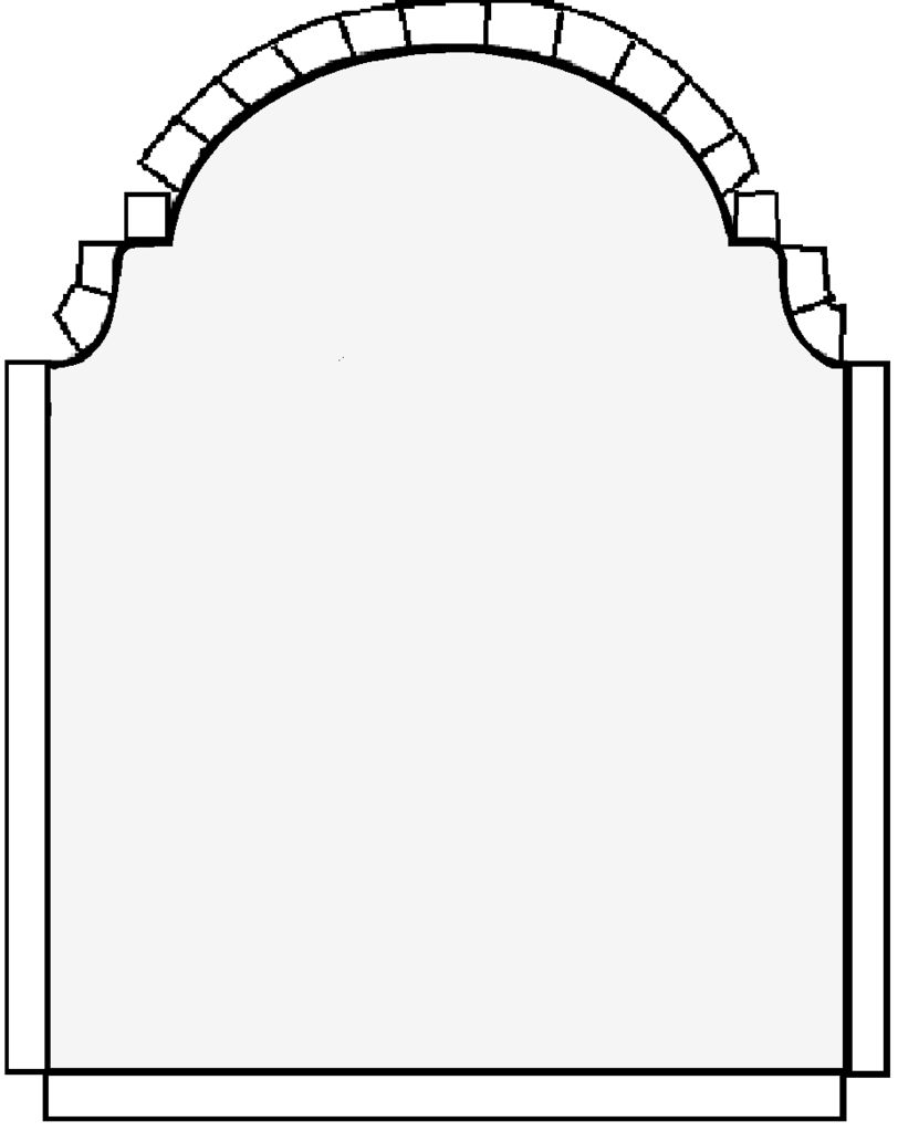 812x1024 Tombstone Template Pdf Clipart
