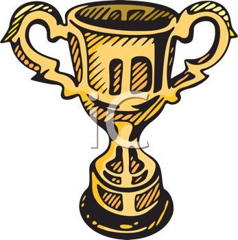 347x350 Golden Trophy