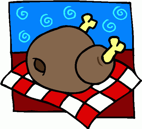 490x446 Cooked Turkey Clipart