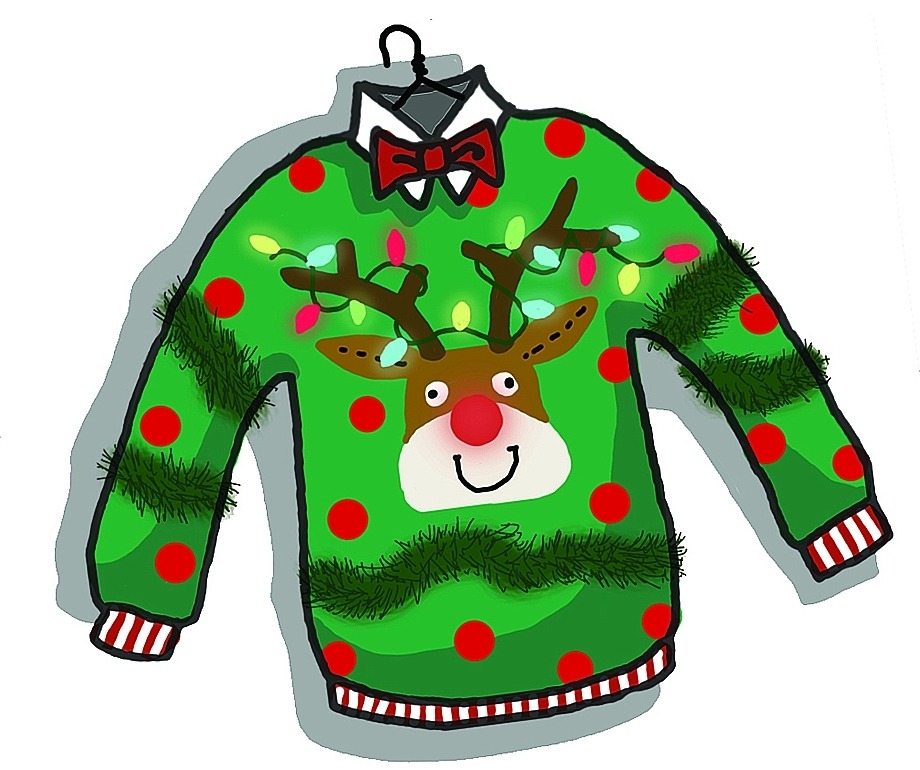 Printable Ugly Sweater Clipart - Printable Word Searches