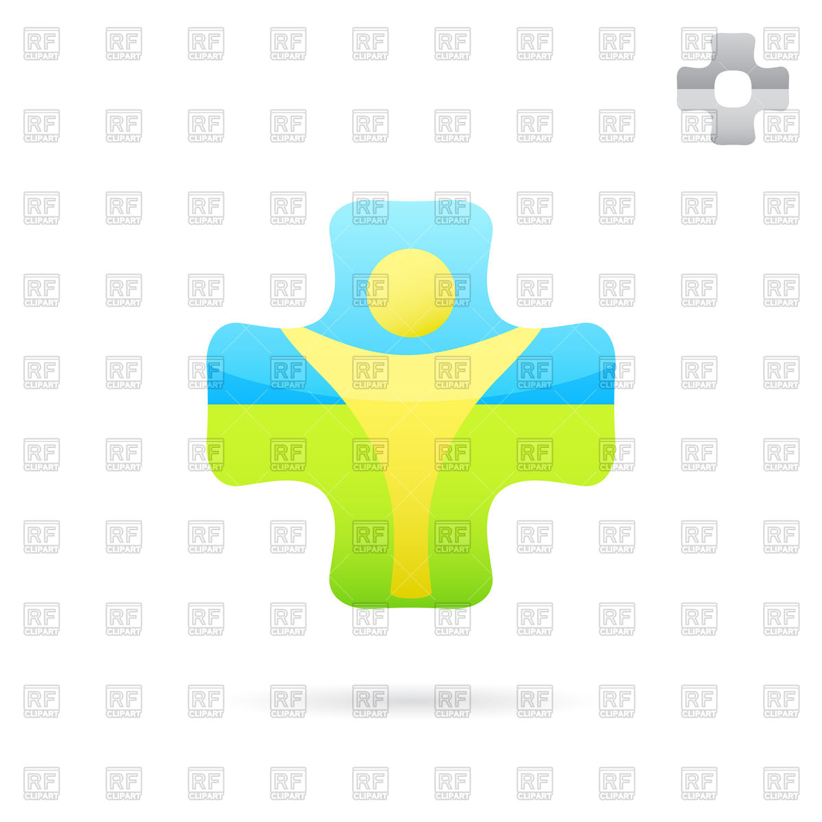 1200x1200 Medical Cross Logo Royalty Free Vector Clip Art Image