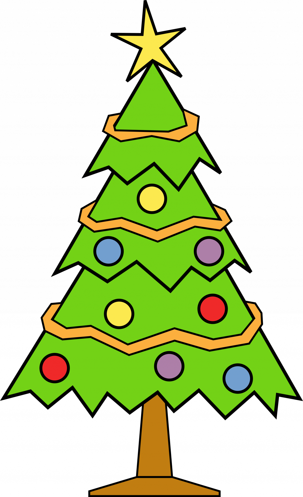 1024x1680 Christmas ~ Christmas Tree Clip Art Best And Holiday Clipart