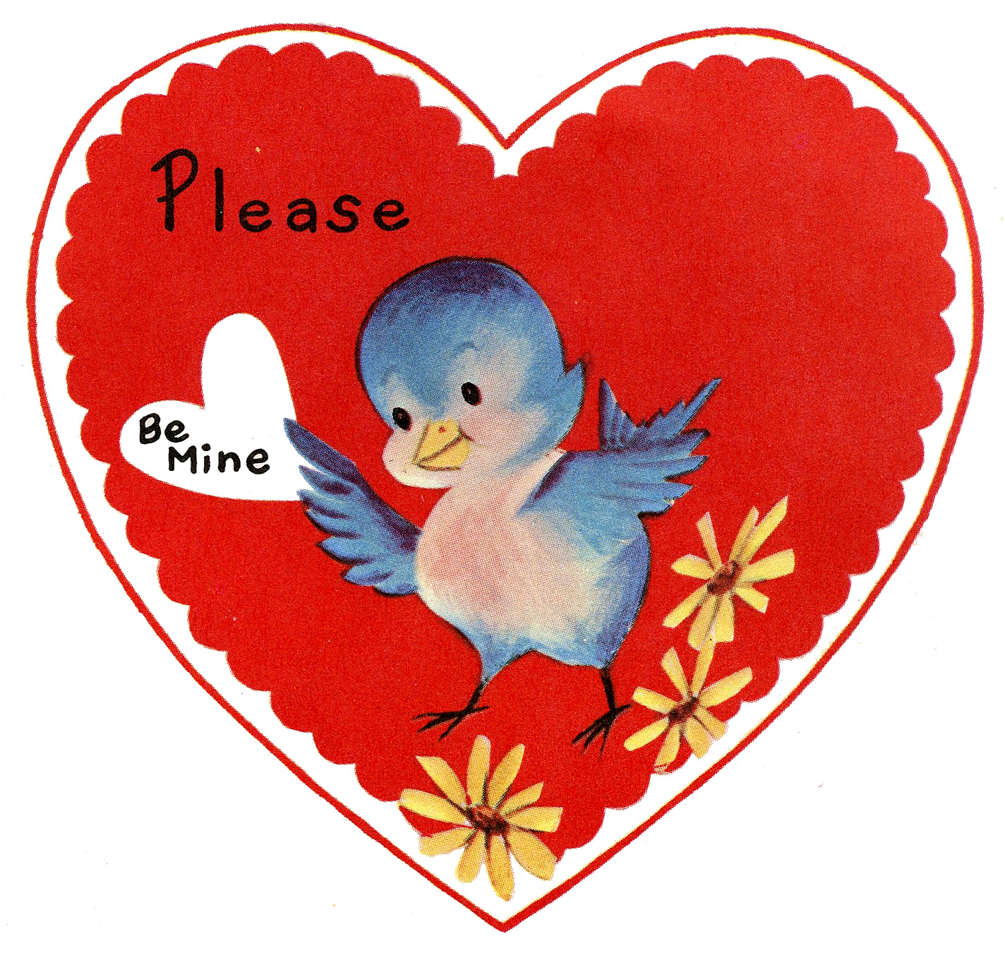 1424x1350 Retro Valentine Image
