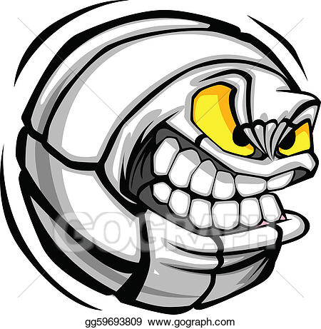 450x461 Royalty Free Volleyball Clip Art