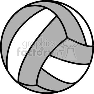 300x300 Clip Art Sports Volleyball And More Related Vector Clipart