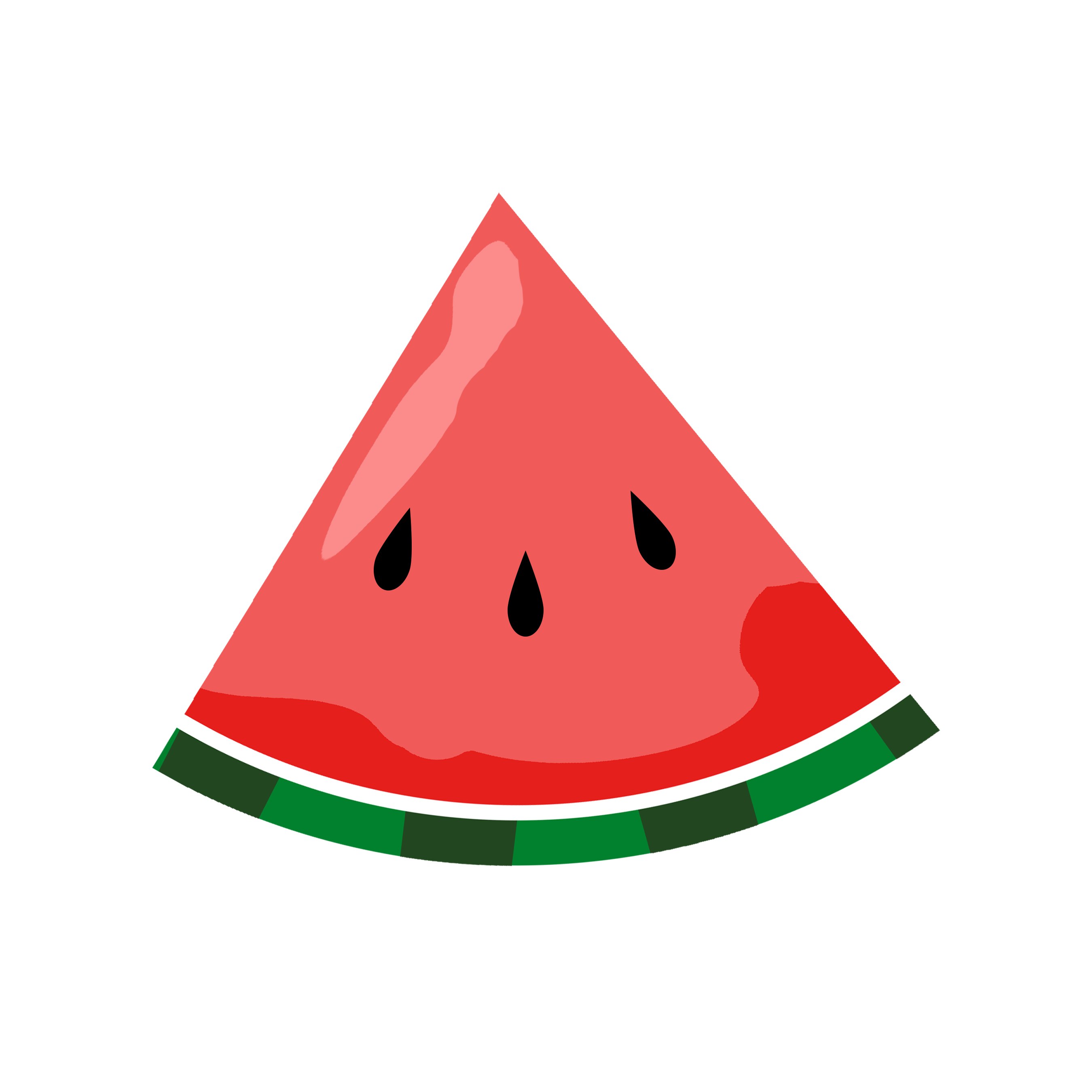 2700x2700 Free Watermelon Clipart Image
