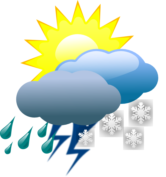 558x595 Weather Clip Art