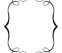 202x174 Wedding Invitation Border Clipart