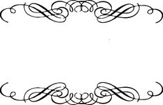 236x152 Flourish Border Clip Art Clipart