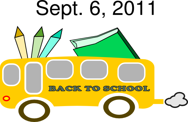600x391 Back To School Clip Art