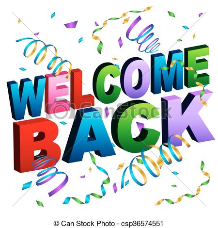 450x470 Welcome Back Free Clip Art Clipart