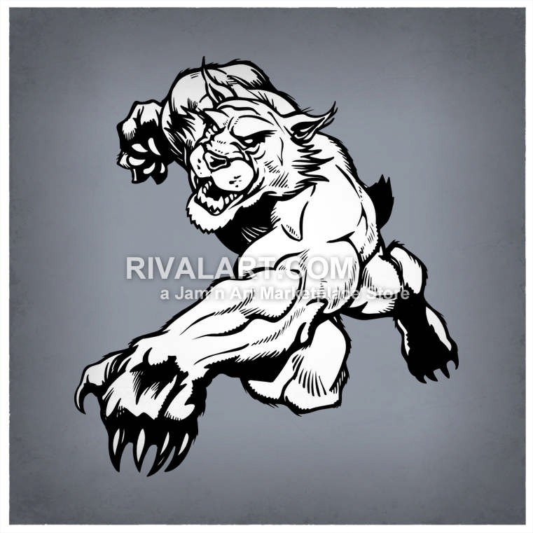 761x761 Free Wildcat Football Clipart