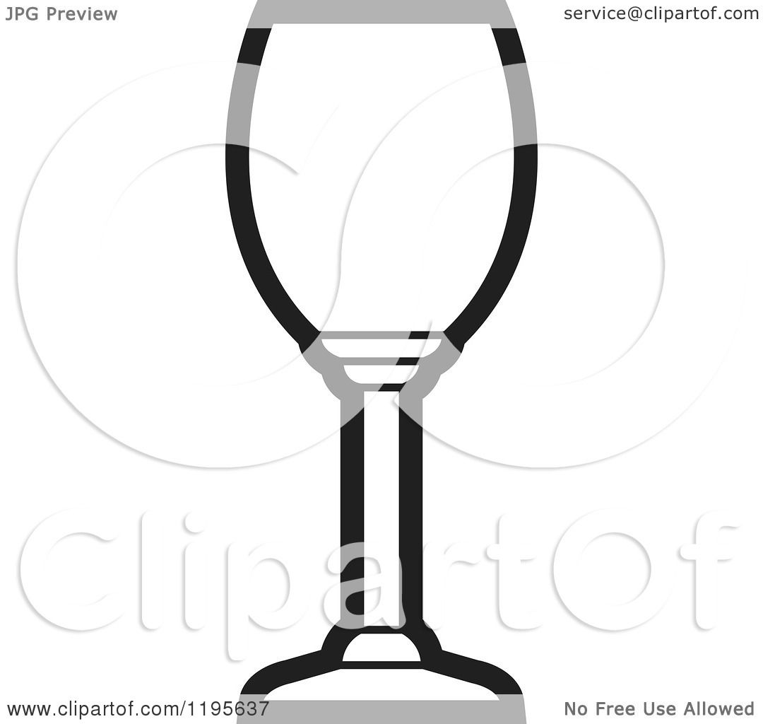 1080x1024 Glass Clip Art Black White