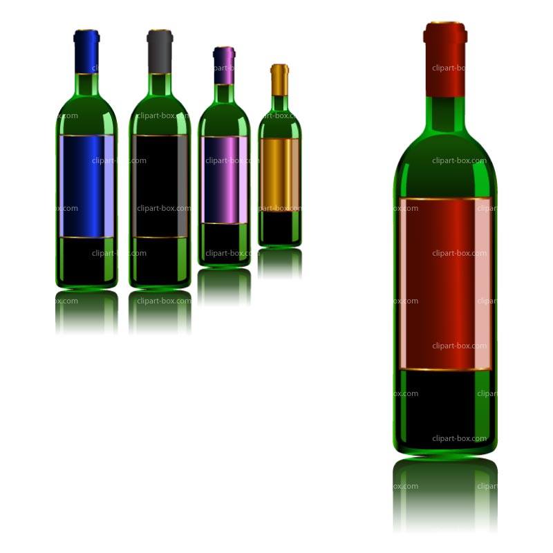 800x800 Wine Bottle Clipart