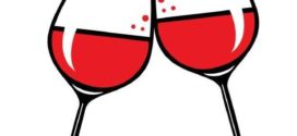 272x125 Wine Glass Clip Art