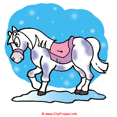 400x400 Horse Clipart Winter Free