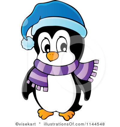 400x420 Snow Penguin Clip Art