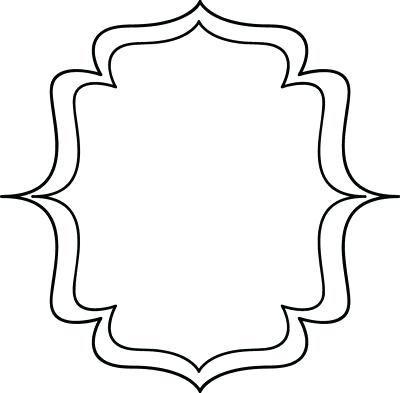 400x393 Free Clipart Frames Free Black Clip Art Borders And Frames