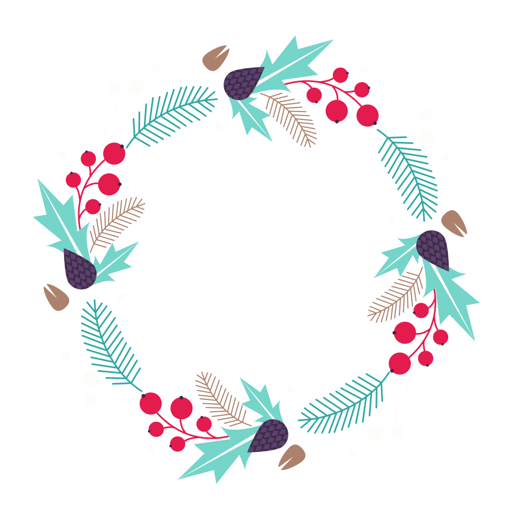 1024x1024 Christmas ~ Christmas Wreath Clip Art Free Imageschristmas Images