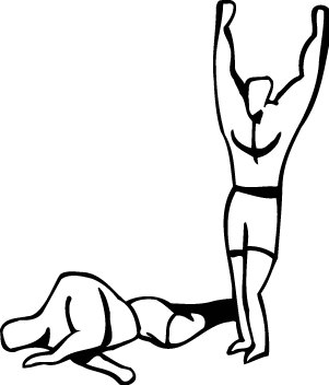 301x352 Wrestling Clip Art Free Clipart Images 2