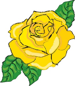 261x300 Rose Clipart Com