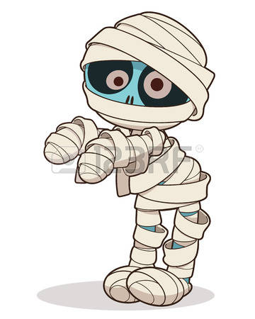 360x450 Zombie Mummy Clipart