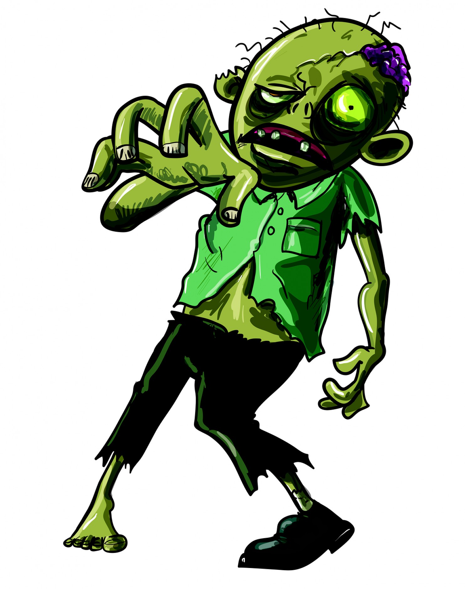 1484x1879 Zombie Clipart Free