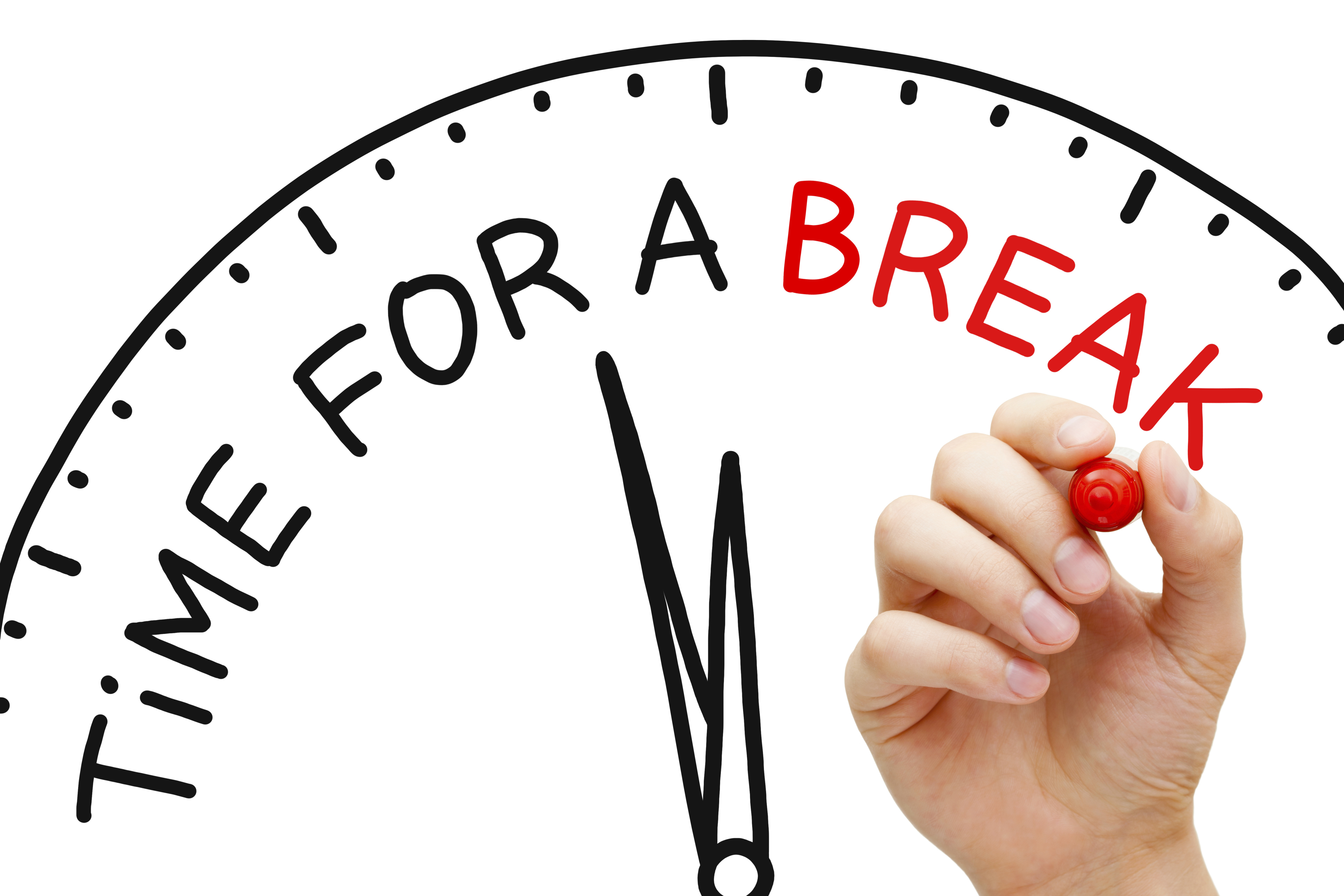 3867x2578 Break Time Free Clipart