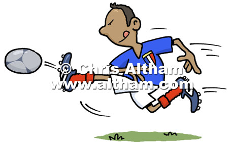 451x283 Footballer Cartoon