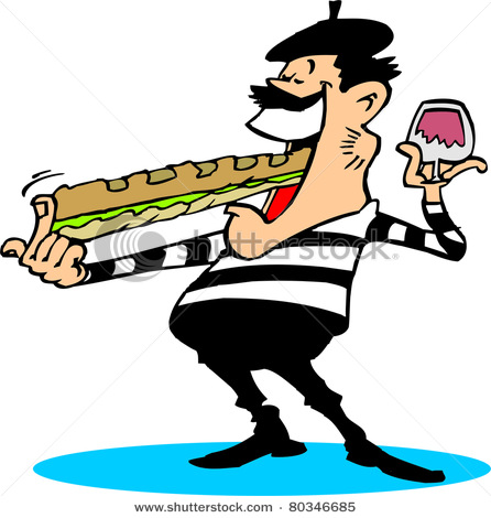 446x470 French Clipart French Man