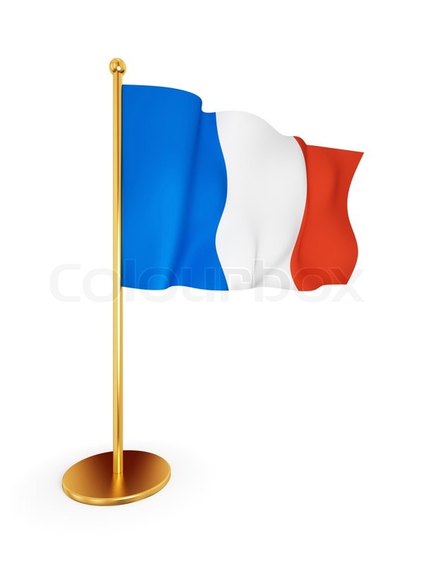 600x800 French Flag Waving On Wind Stock Photo Colourbox