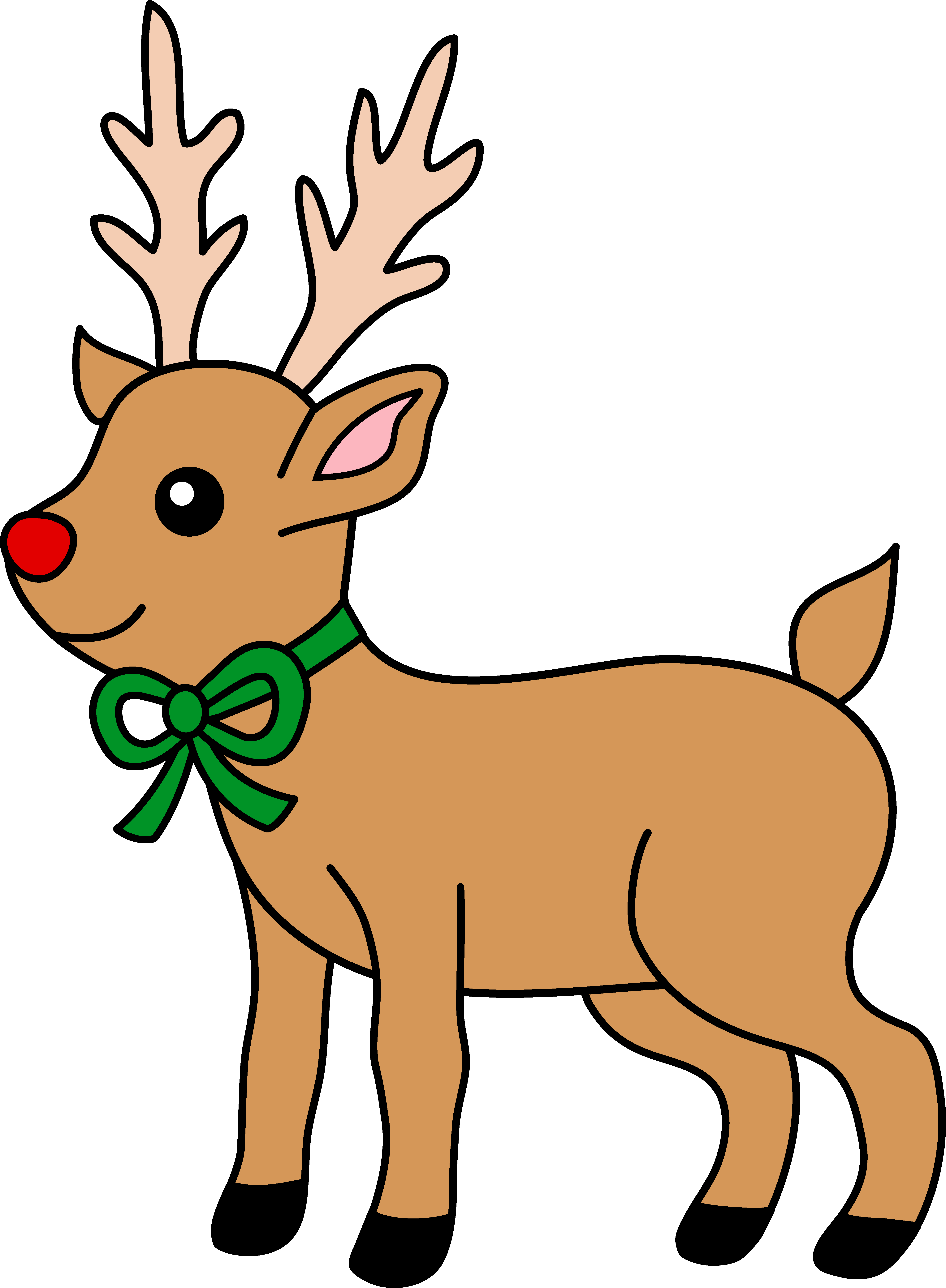 4949x6740 Antler Clipart Cute