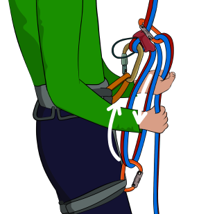 300x310 Increase Friction When Abseiling (Rappeling)