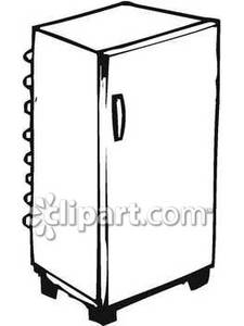 225x300 Clipart Of Refrigerator