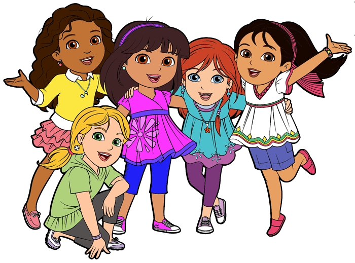700x519 Dora And Friends Clipart
