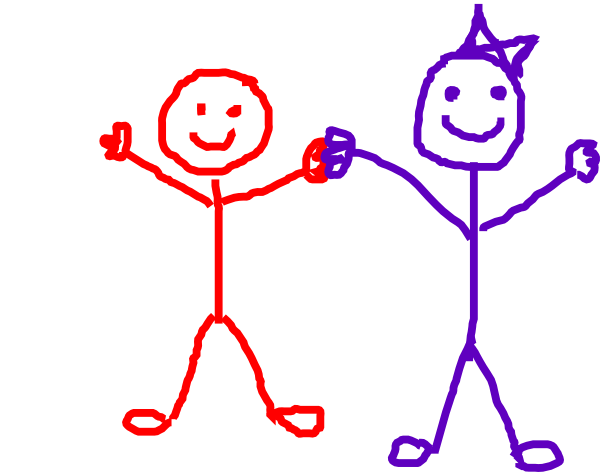 600x472 Stick Figure Kidsfriends Clip Art