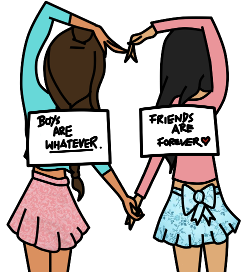 500x545 Best Friend Clip Art