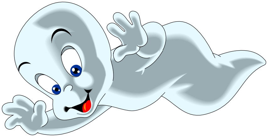 853x436 Ghost Clipart Kasper