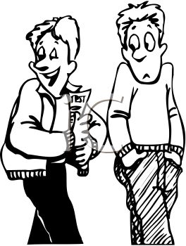 Friends Clipart Black And White