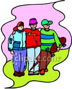 243x300 Friends Together Clipart