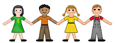 383x143 Friends Holding Hands Clipart