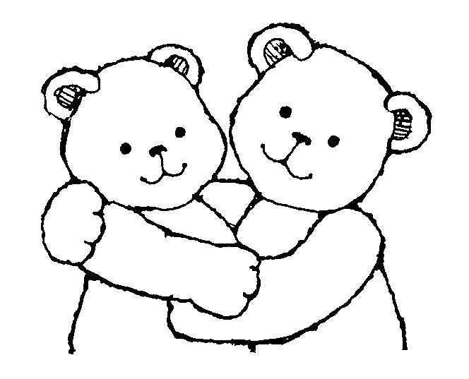664x537 Gallery Friends Hugging Drawing,