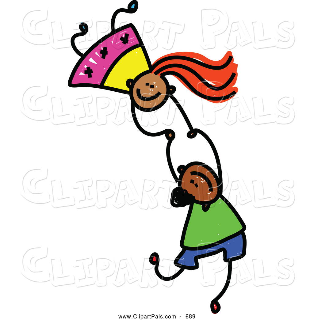 1024x1044 Pal Clipart Of A Childs Sketch Of Two Kids Holding Hands While